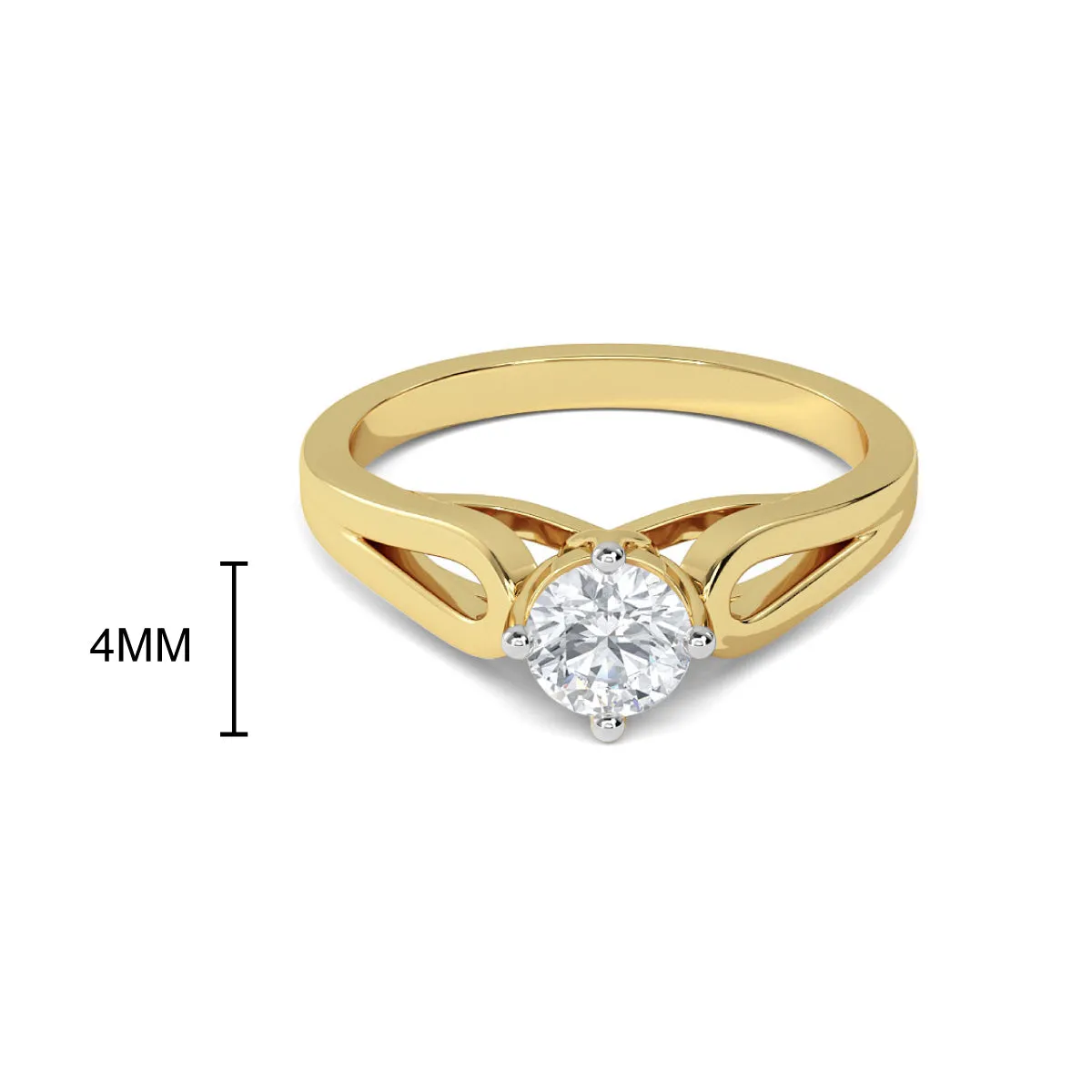 0.20 CT Sibel Solitaire Ring