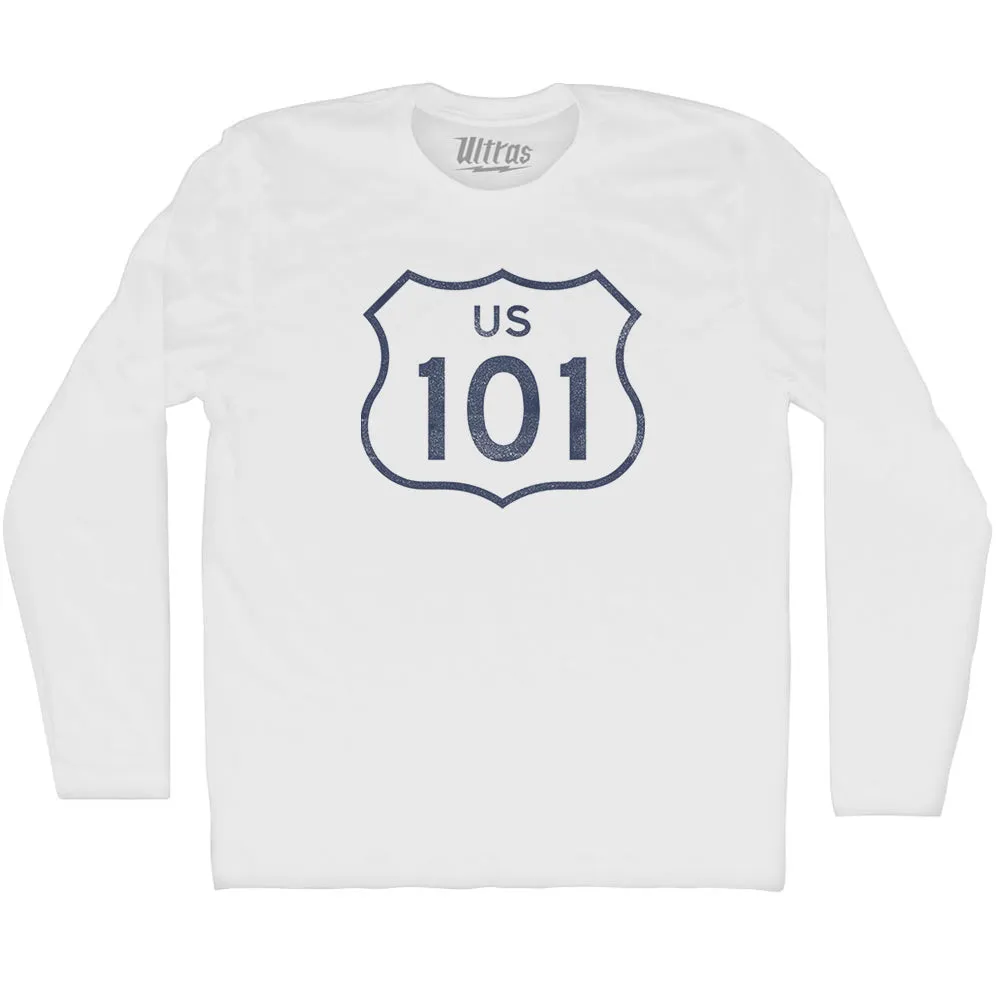 101 Road Sign Adult Cotton Long Sleeve T-shirt