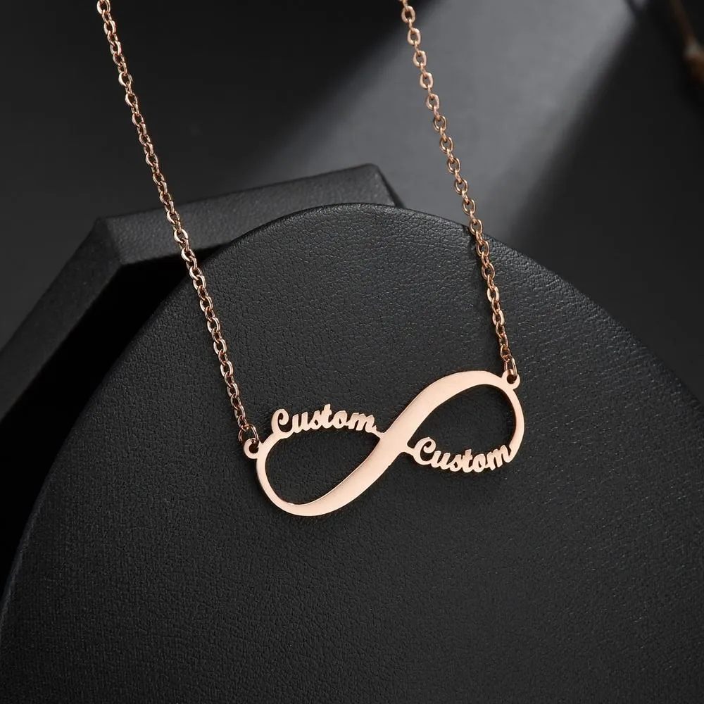 2 names in 1 Custom Name Necklace