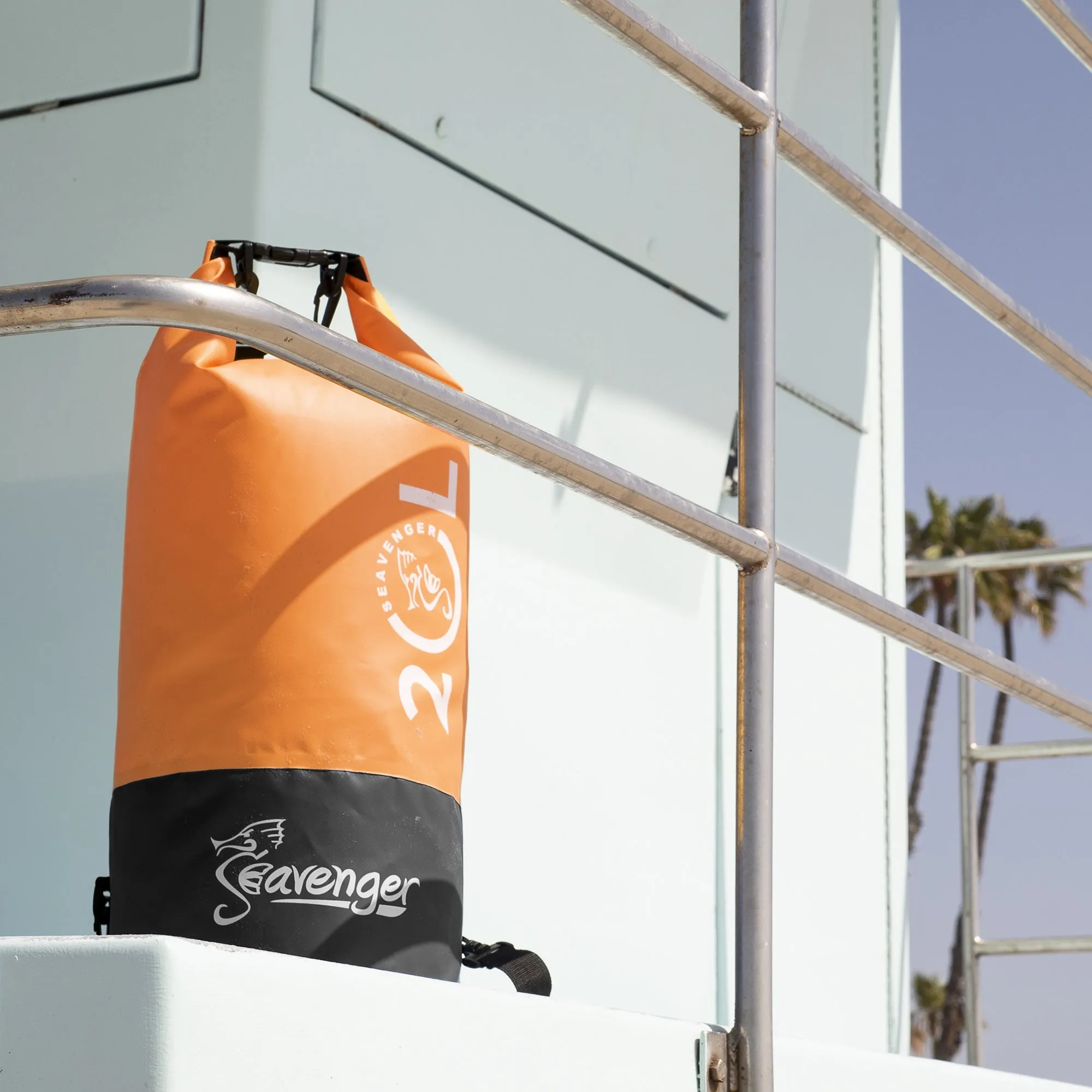 20L Seafarer Waterproof Dry Bag - Orange