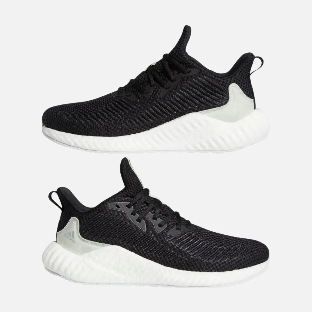 Adidas Alphaboost Parley Shoes -Core Black/Linen Green/Cloud White