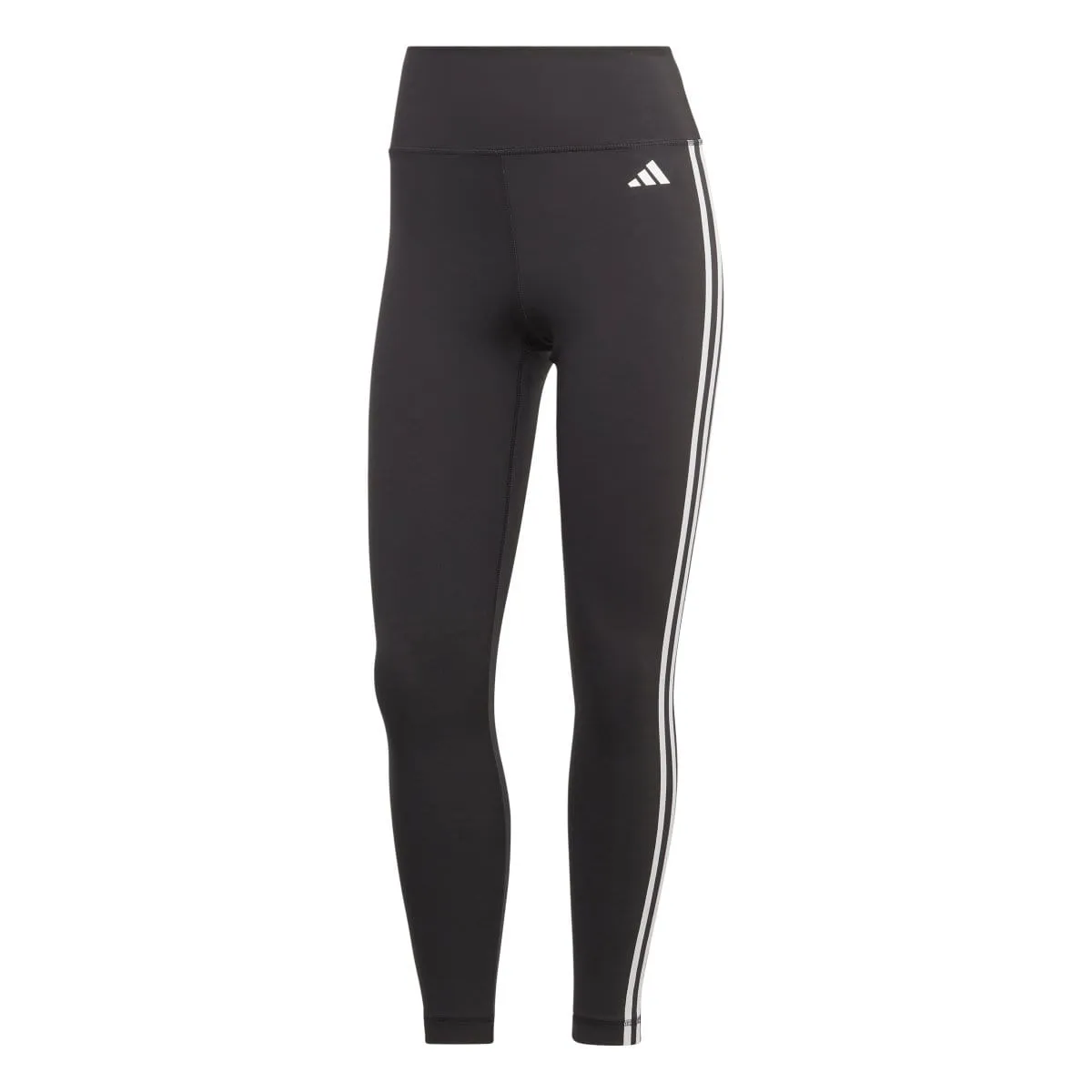 ADIDAS WOMEN'S TRAIN ESSENTIALS 3-STRIPES HIGH-WAISTED 7/8 BLACK TIGHTS