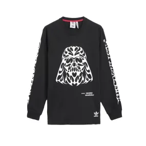 adidas x Star Wars x Nanzuka "Darth Vader" Long-Sleeve T-Shirt Black IV9471