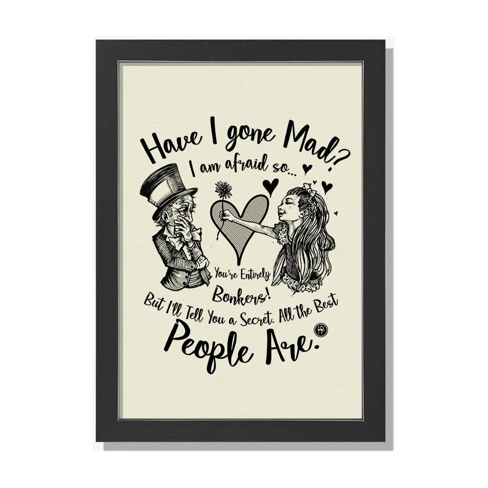 Alice in the Wonderland Print