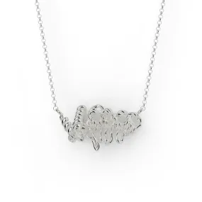 ankyrin necklace | silver