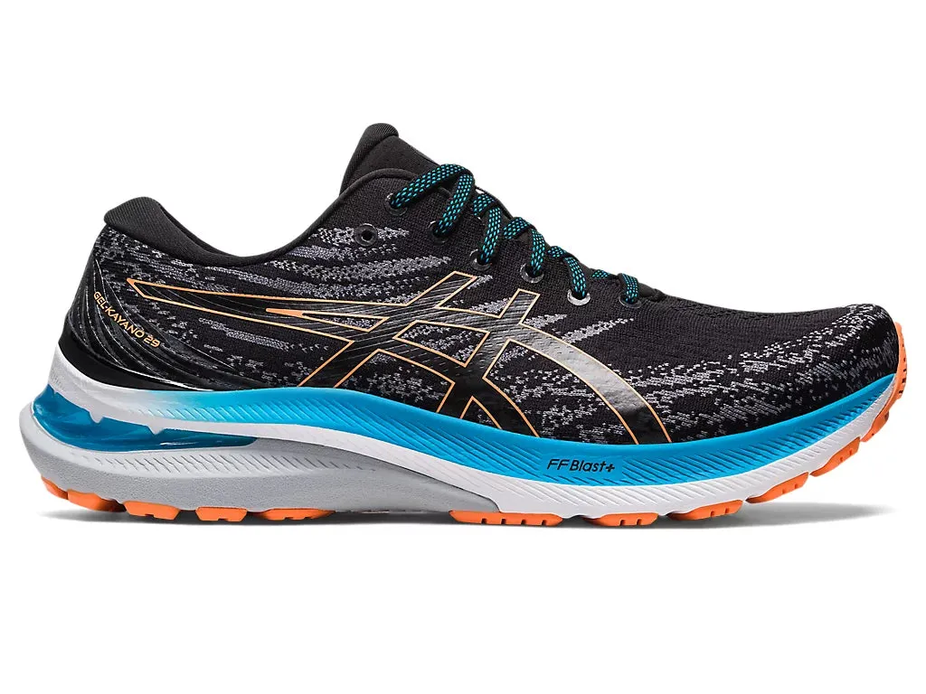 Asics Men's GEL-KAYANO 29 - BLACK/SUN PEACH