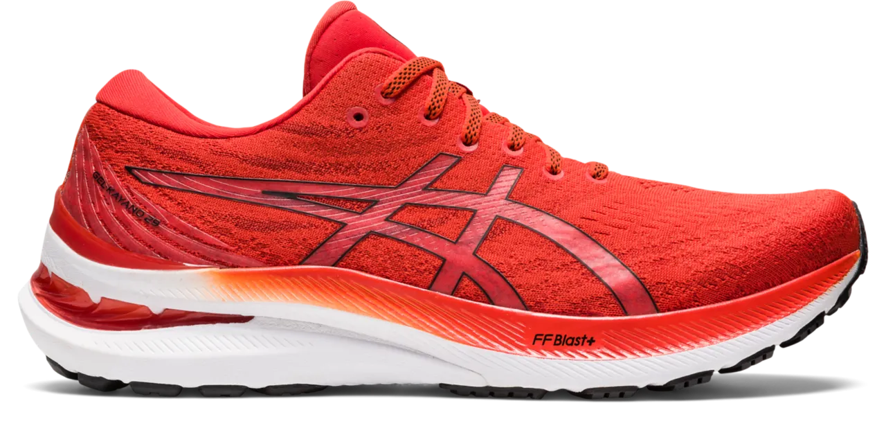 Asics Men's GEL-KAYANO 29 - CHERRY TOMATO/BLACK