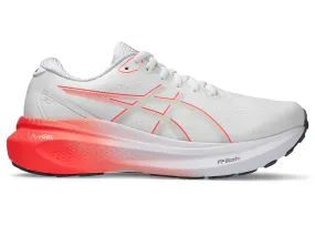 Asics Women's GEL-KAYANO 30 - White/Sunrise Red