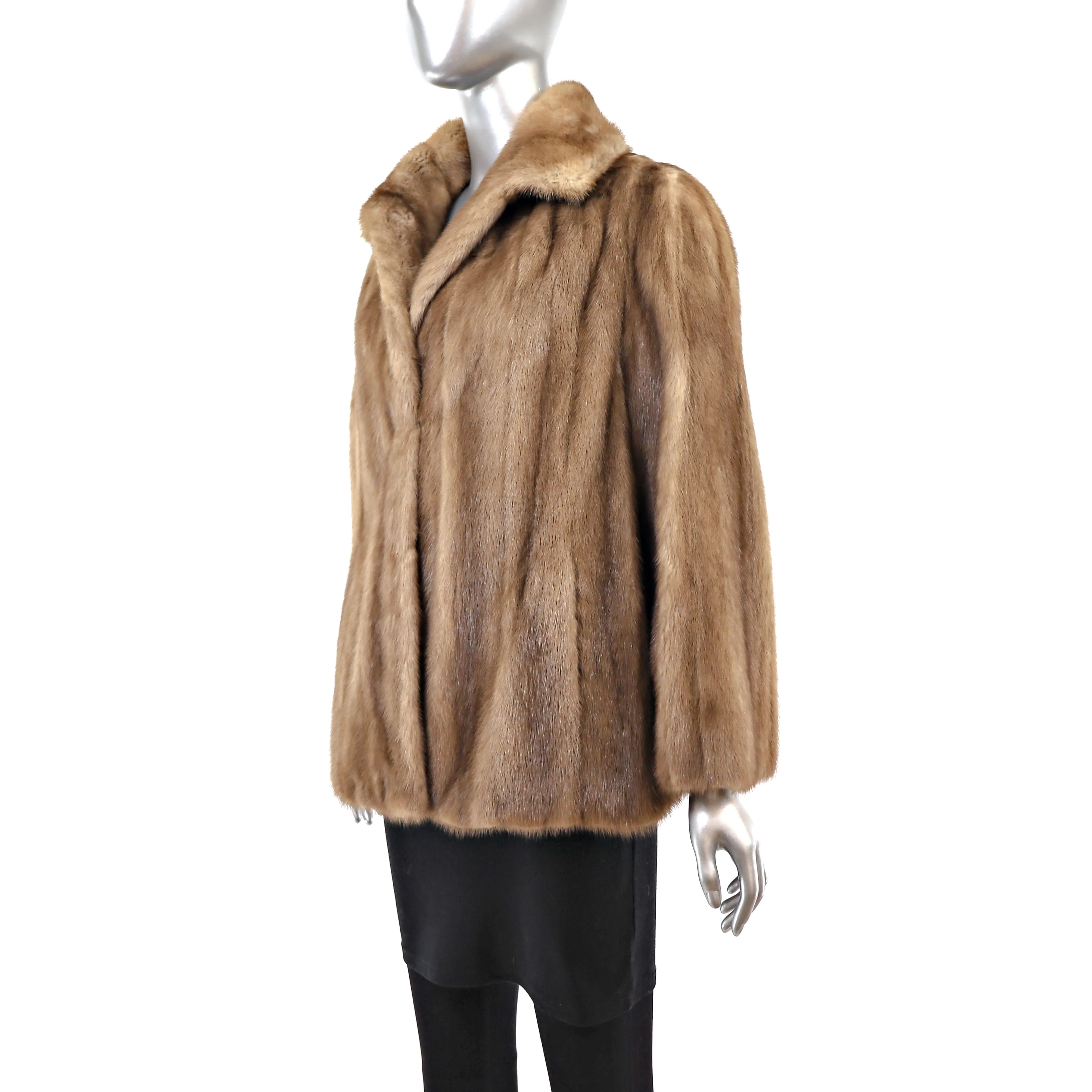 Autumn Haze Mink Jacket- Size M-L