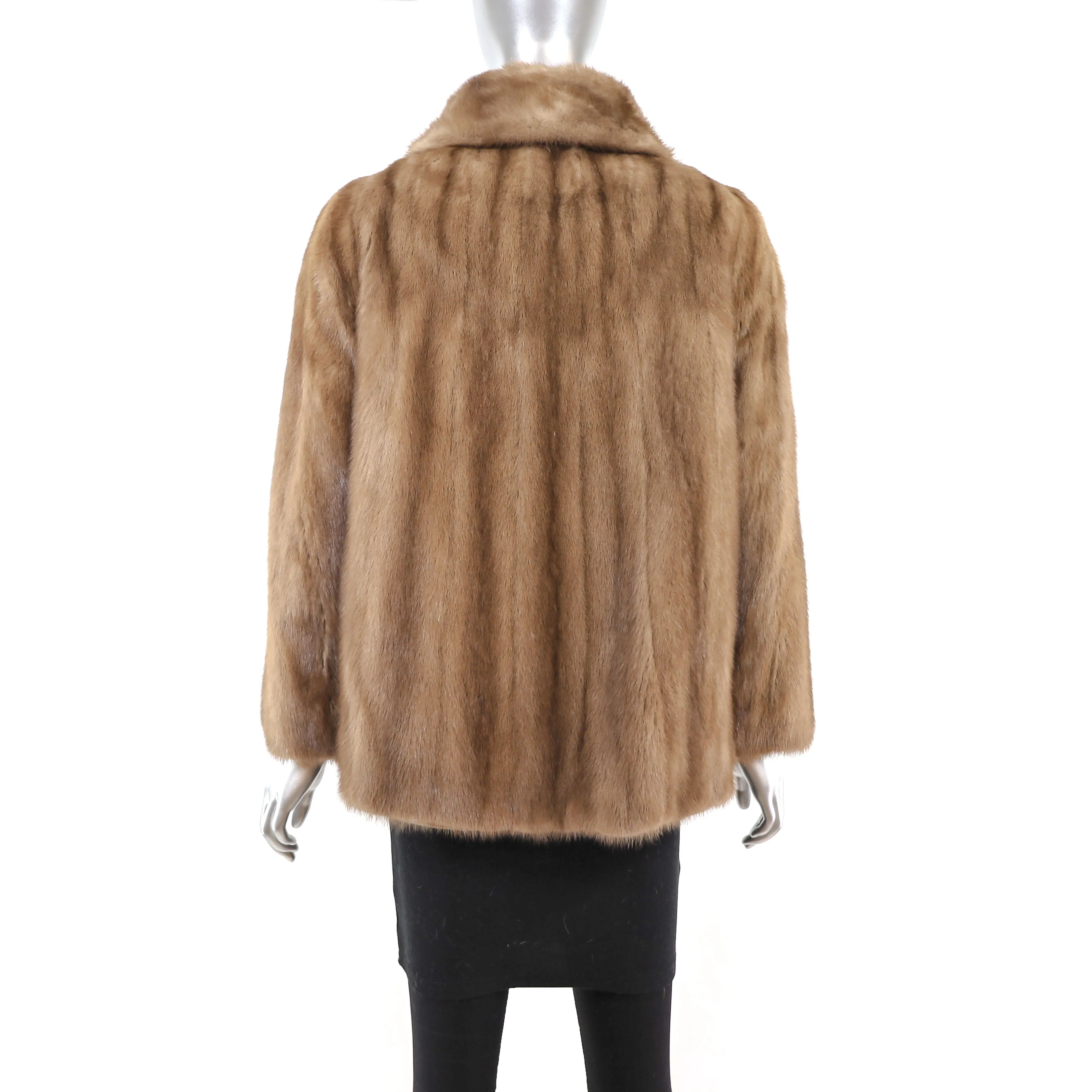 Autumn Haze Mink Jacket- Size M-L