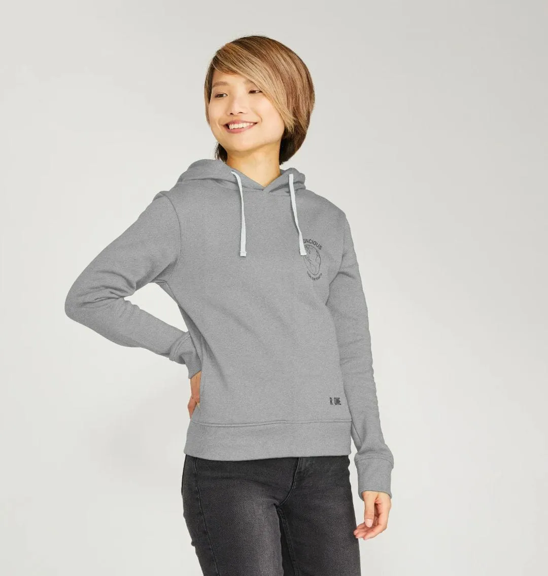 B-Conscious Organic Cotton Hoodie | Grey