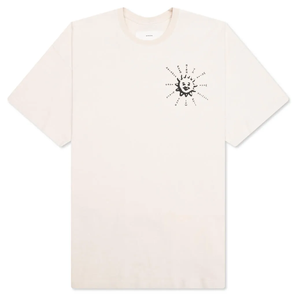 Balance Tee - Bleached Natural