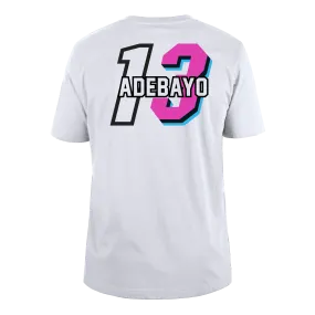 Bam Adebayo New Era Miami Mashup Vol. 2 Name & Number Tee