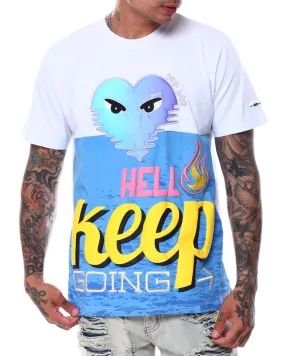 Bkys T-Shirt - Hell - White  - T732