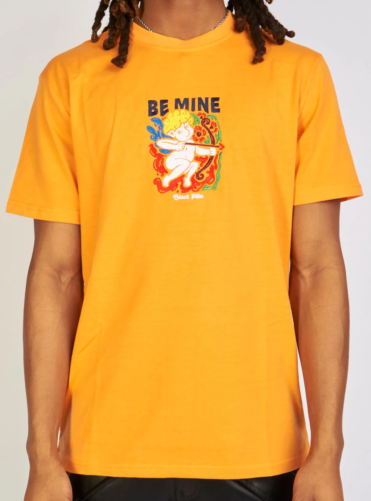 Black Pike T-Shirt - Be Mine - Orange - BS3073