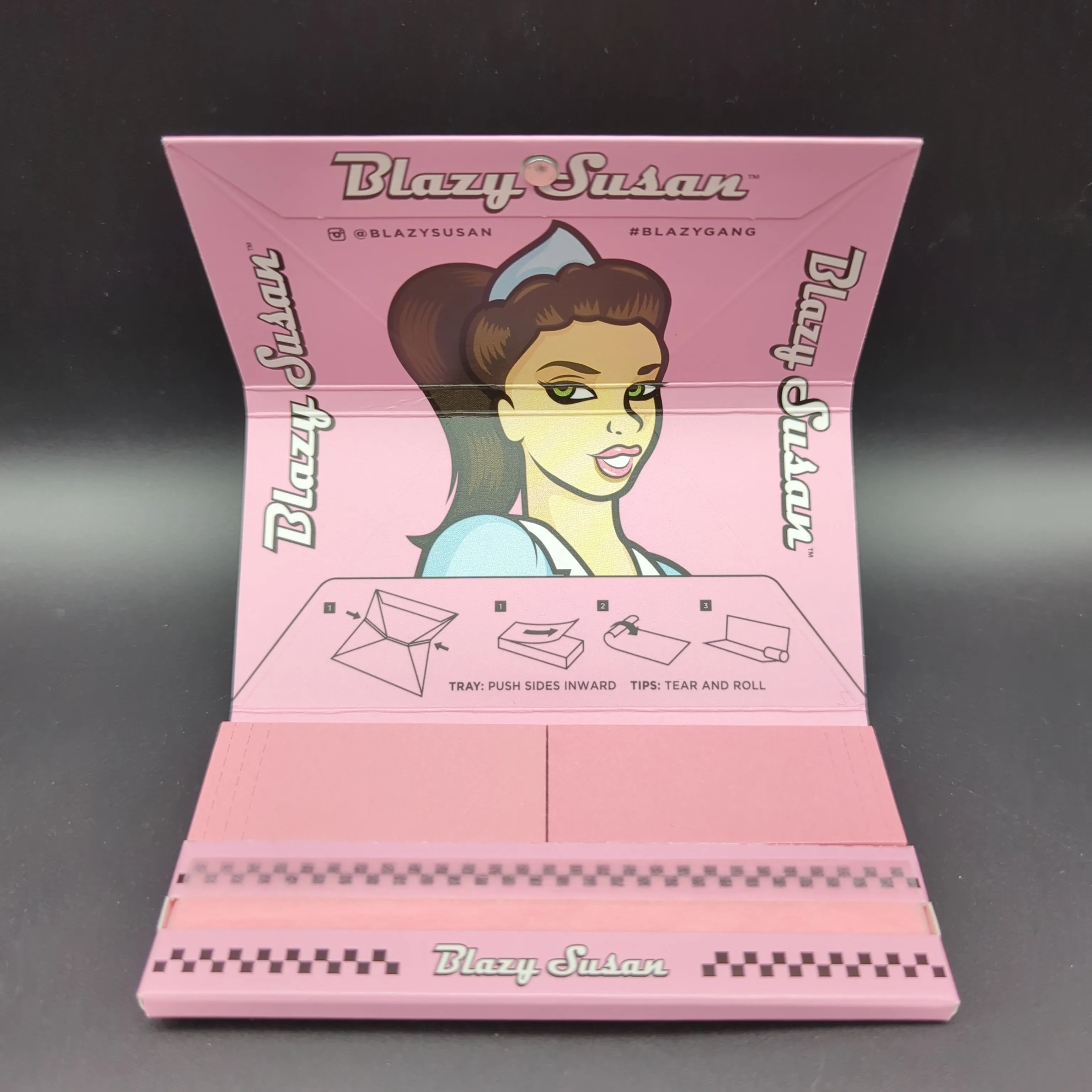 Blazy Susan Pink Papers Deluxe Rolling Kit