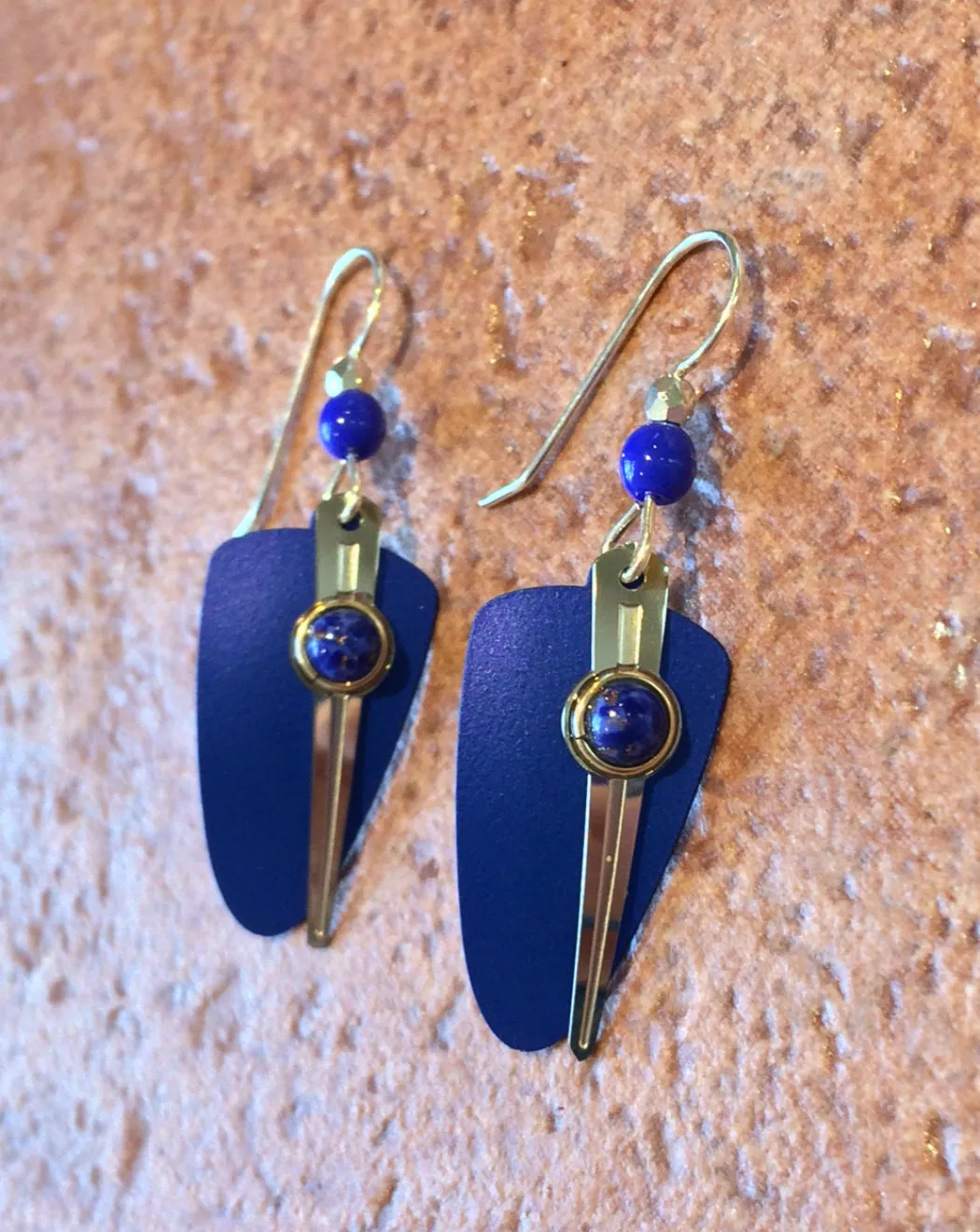 Blue Shield Dangles by Adajio