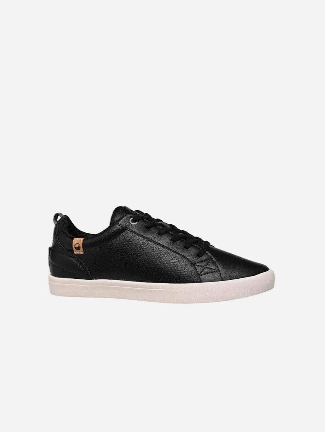 Cannon VL Women's Vegan Leather Sneakers | Black