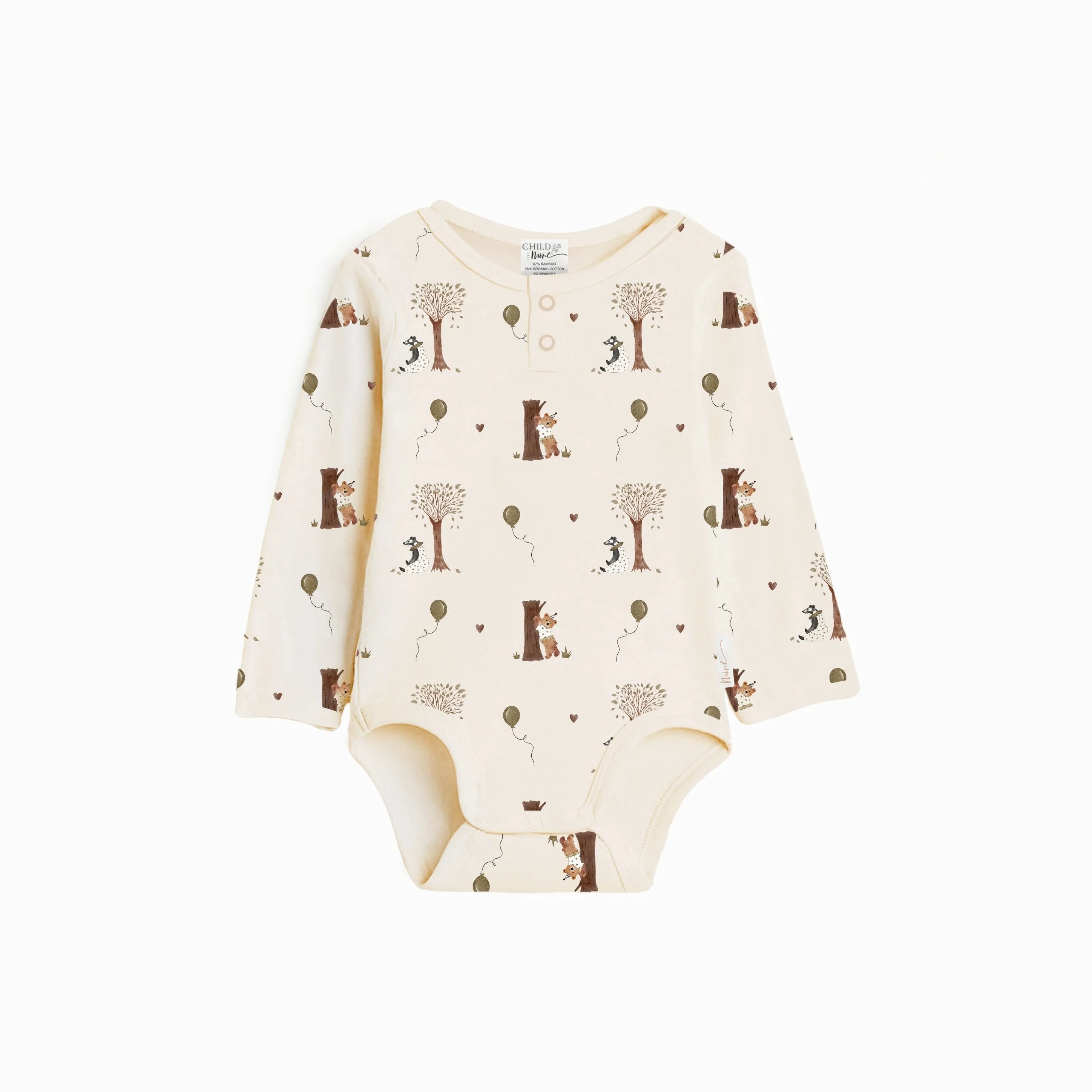 Child Of Mine Bodysuit - Autumn Bears