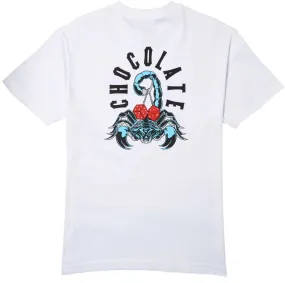 Chocolate Scorpion Dice Tee / White