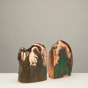 Copper Butchite Bookends from Michigan - 8.5 / 20lbs