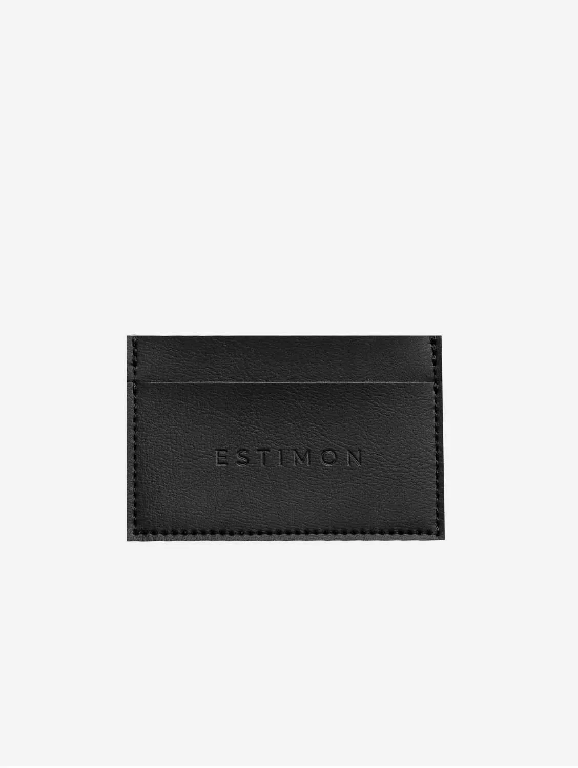 Corn Leather Vegan Cardholder | Black