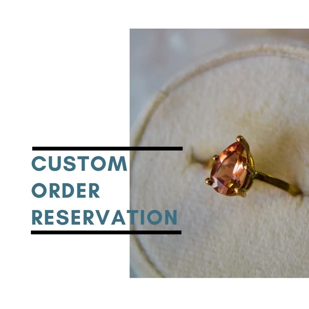 Custom Order Reservation Slot #7 April