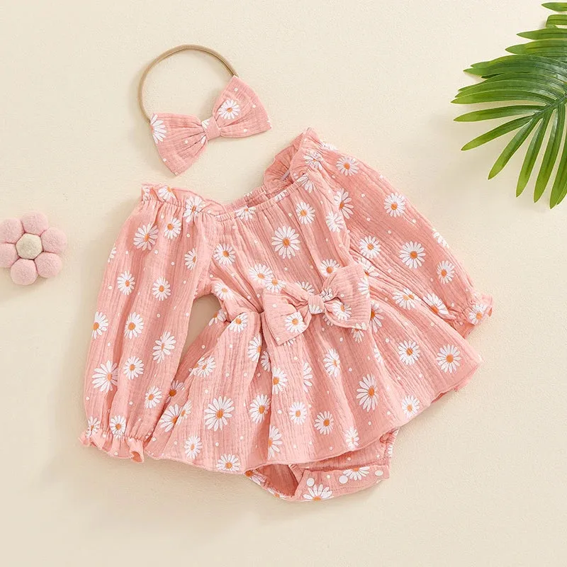 DAISY Muslin Romper Dress