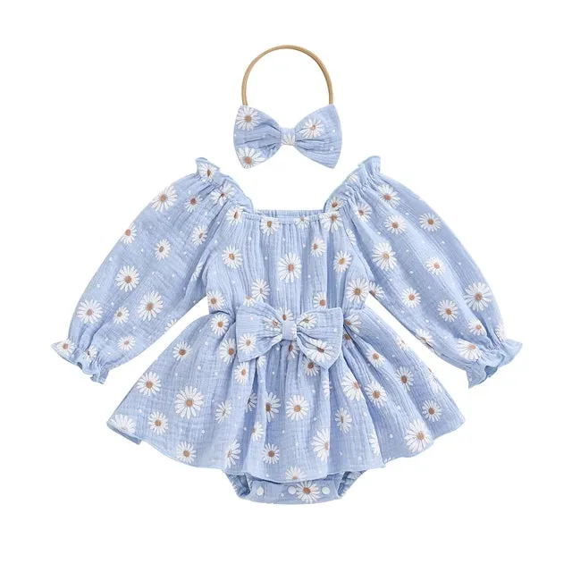 DAISY Muslin Romper Dress