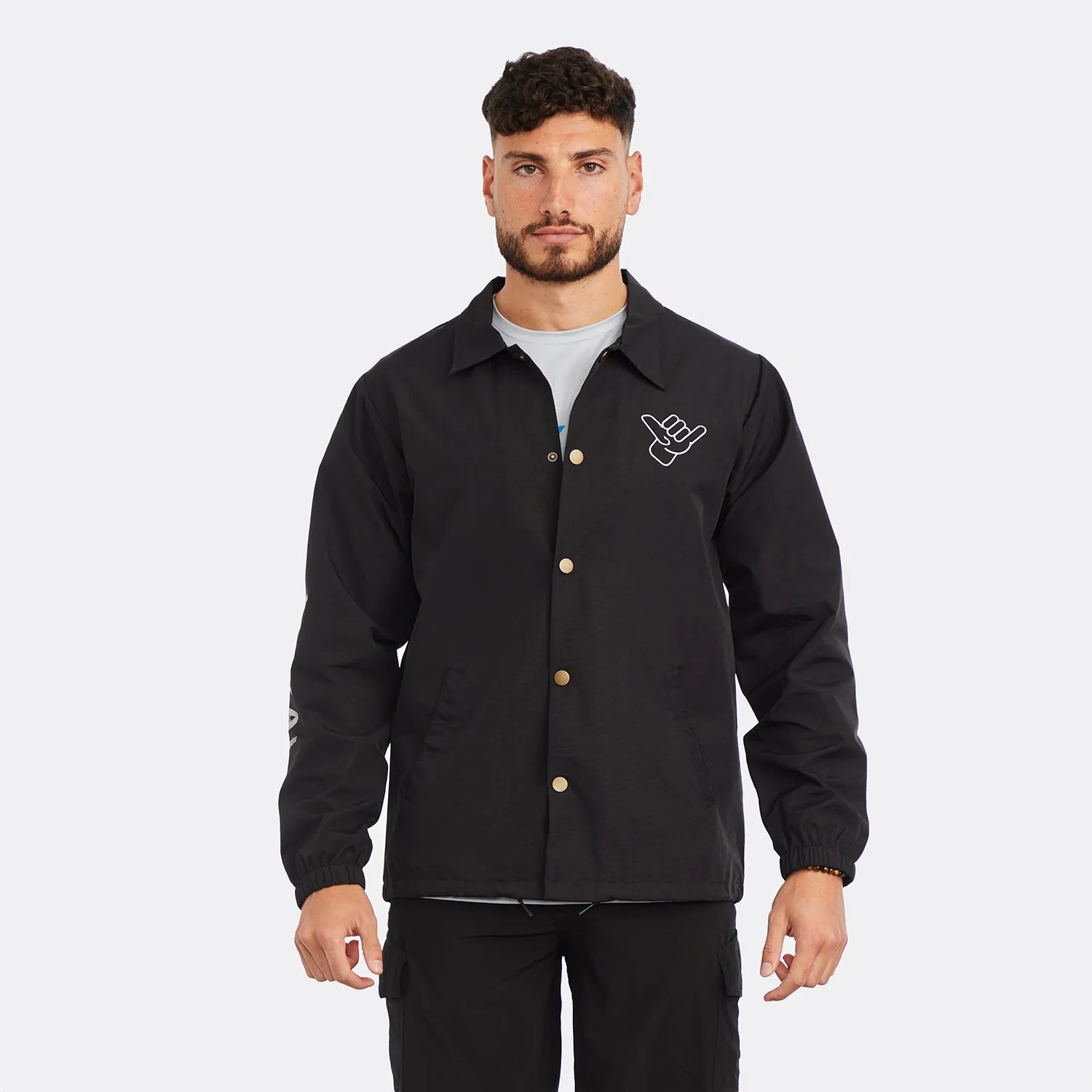 Davey Jones Button Down Coaches Jacket