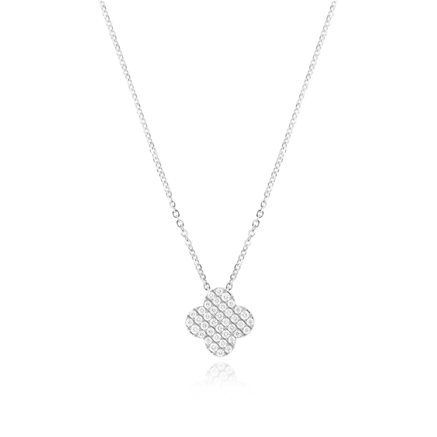 Diamond Clover Necklace