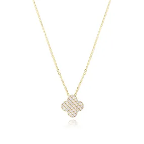 Diamond Clover Necklace