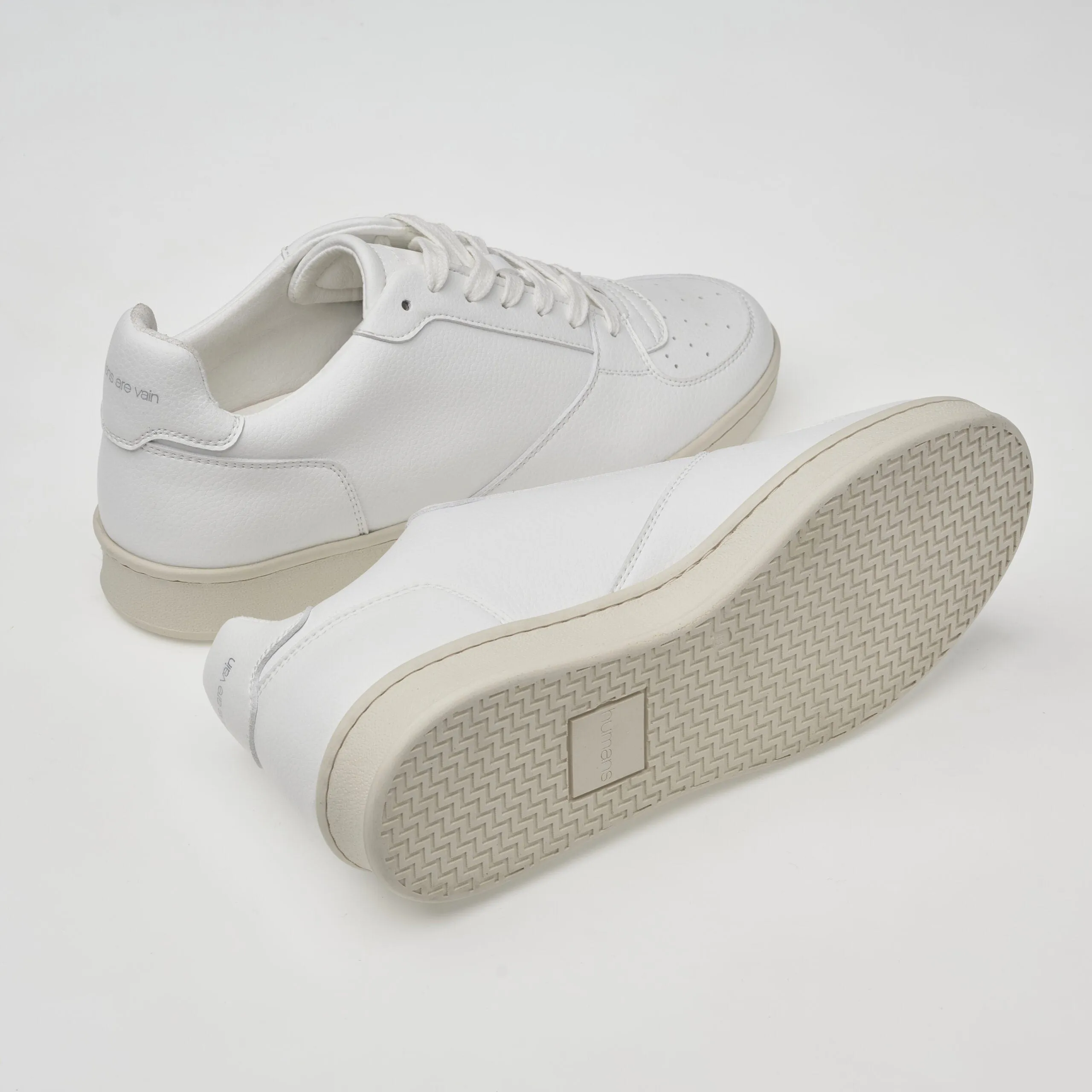 Eden V3 Sustainable Vegan Leather Unisex Trainer | White