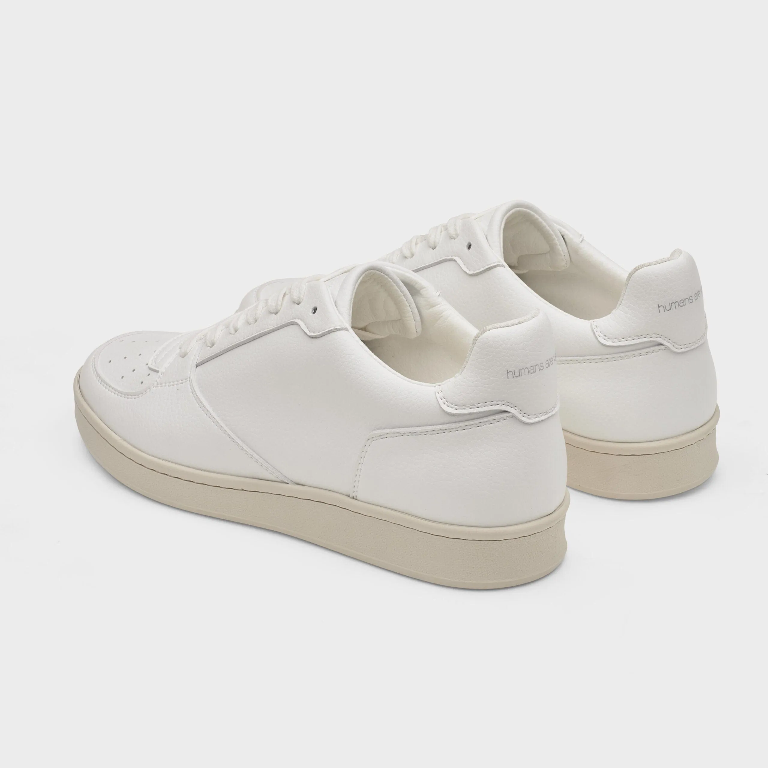 Eden V3 Sustainable Vegan Leather Unisex Trainer | White