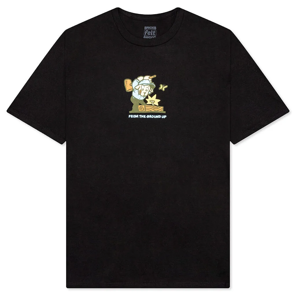 Felt x Bricks & Wood Groundwork Tee - Black