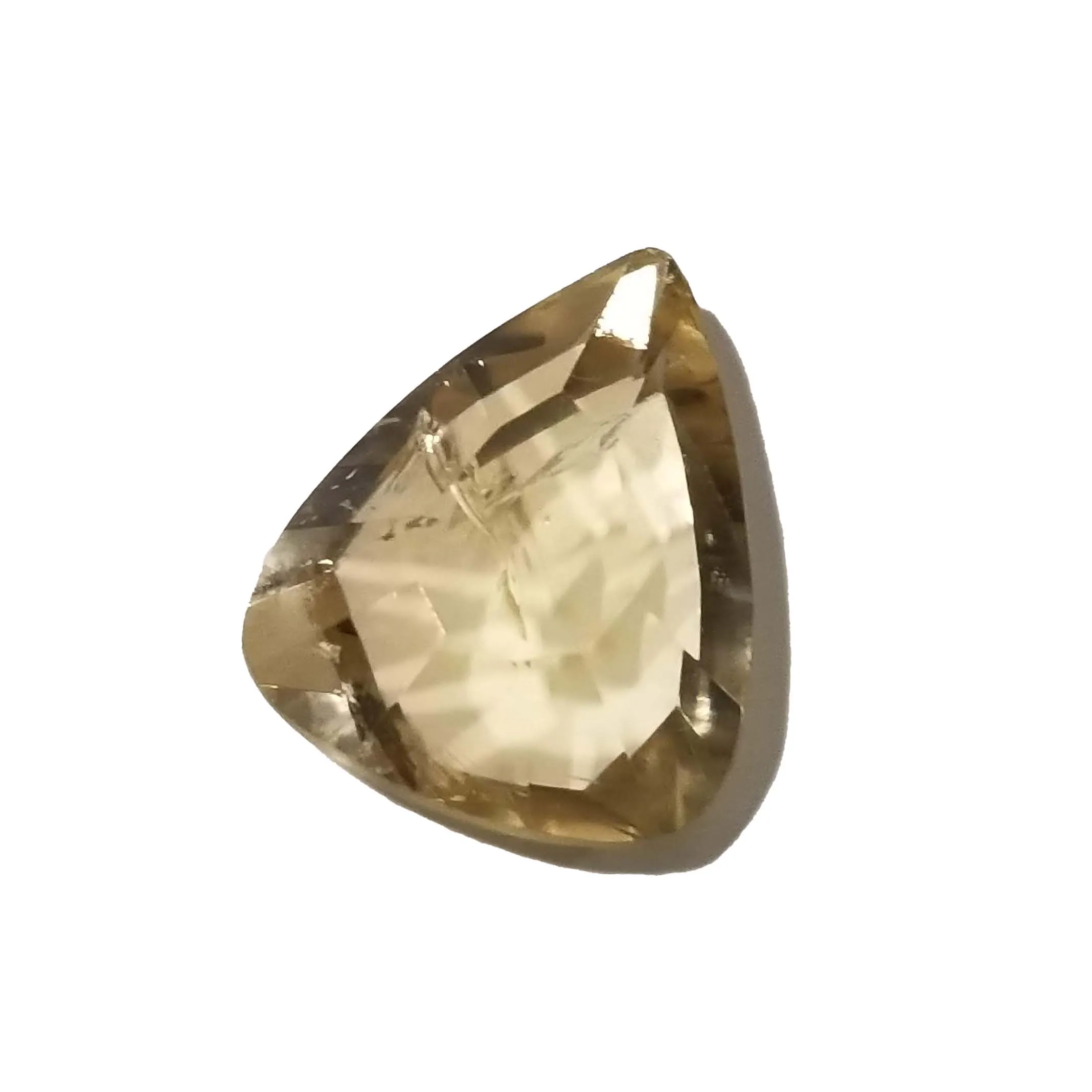 Fine Citrine Cabochon Pear-Cut - 23mm