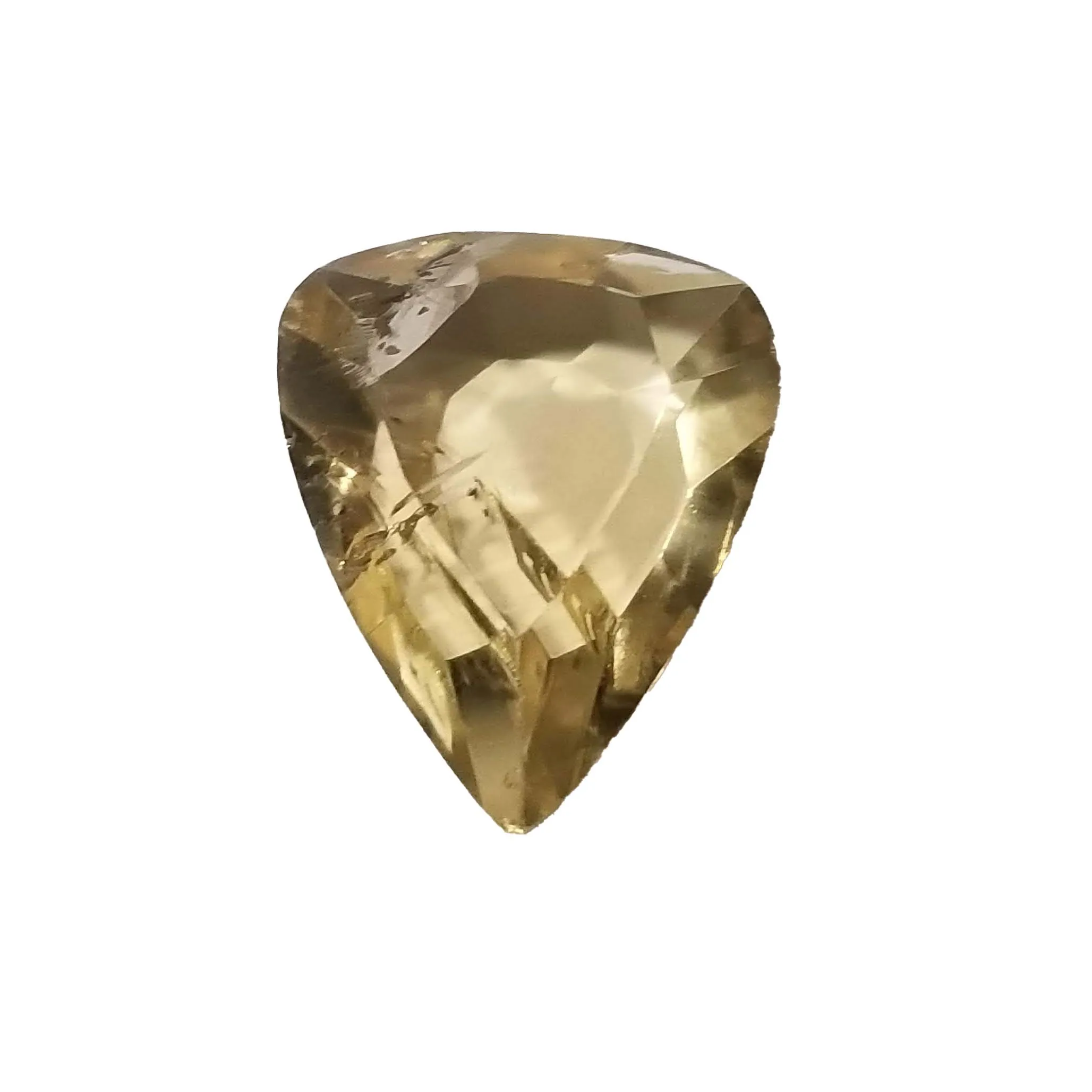 Fine Citrine Cabochon Pear-Cut - 23mm