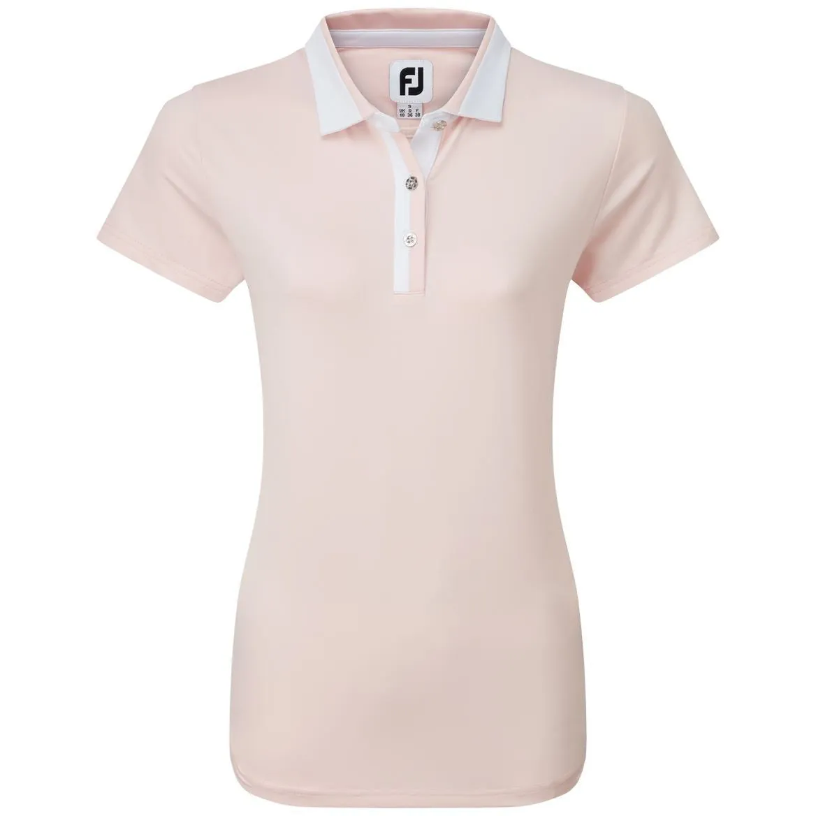 Footjoy polo lady Birdseye Pink