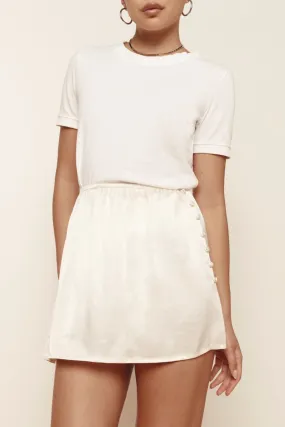 Freya Mini Skirt Cream