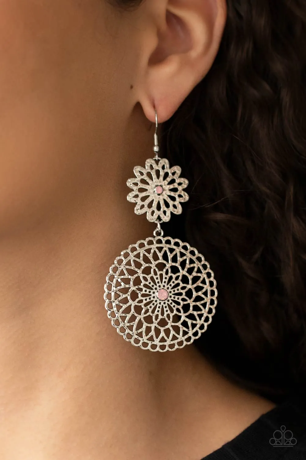 Garden Mantra - Pink Earring