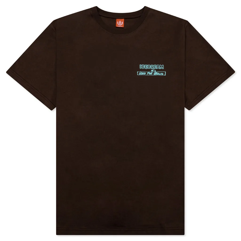 Good For Health S/S Tee - French Roast