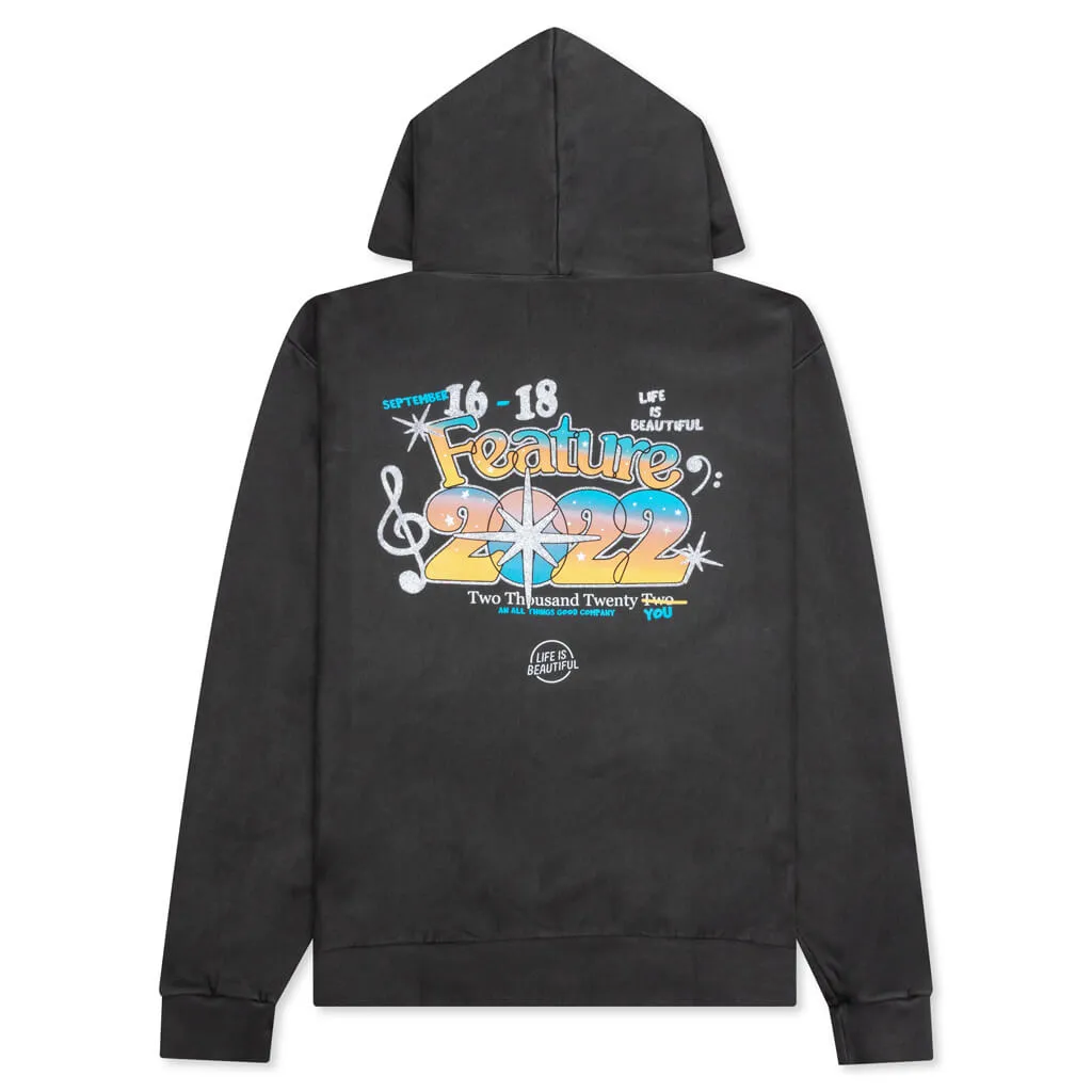 Grateful Hoodie - Pigment Black