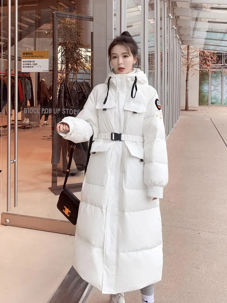 Hannah Hooded Long Puffer Parka