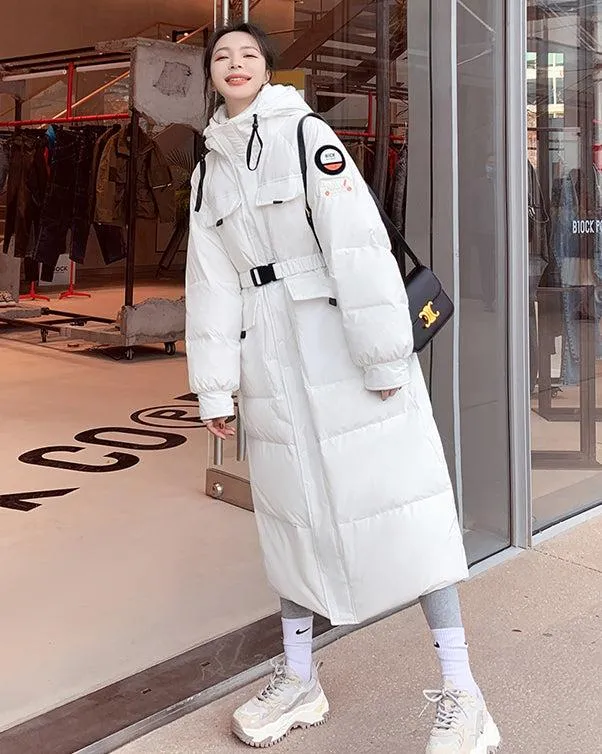 Hannah Hooded Long Puffer Parka