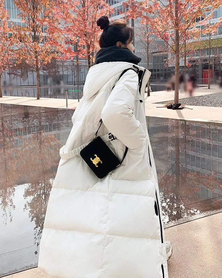 Hannah Hooded Long Puffer Parka