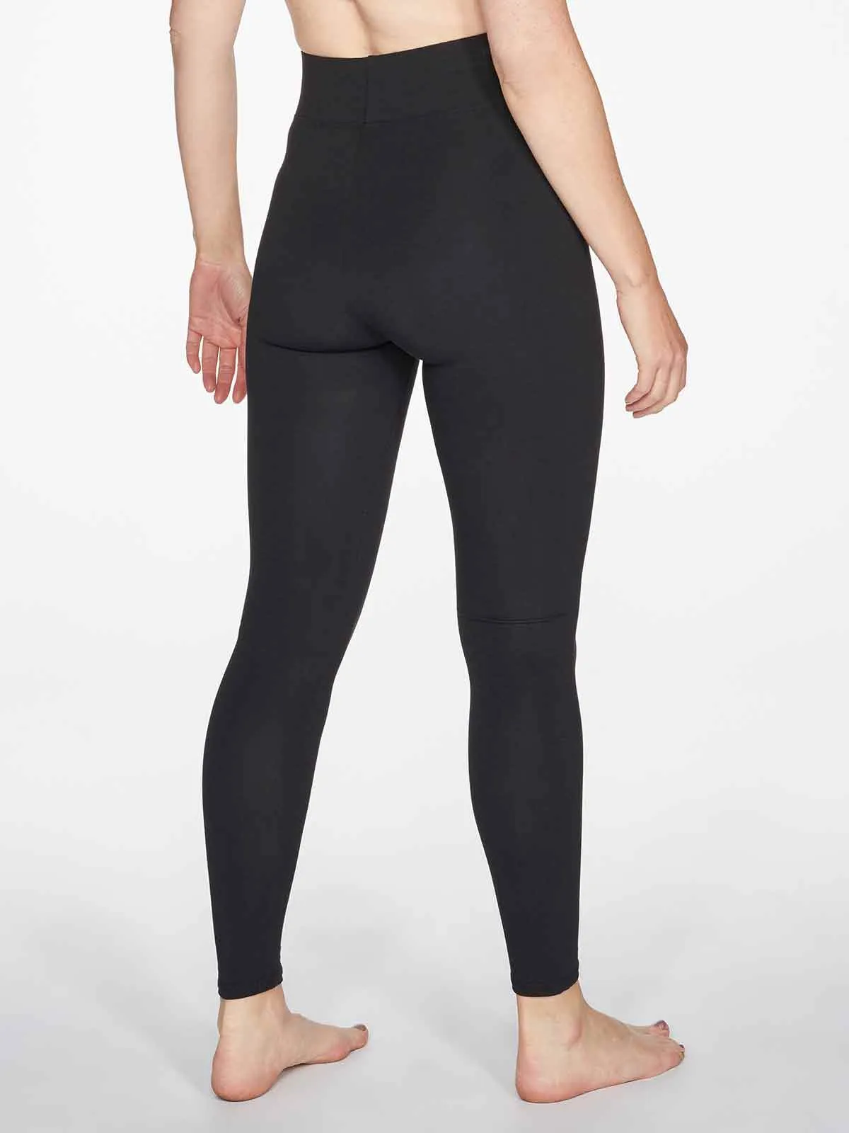 Heavy Bamboo Leggings - Black