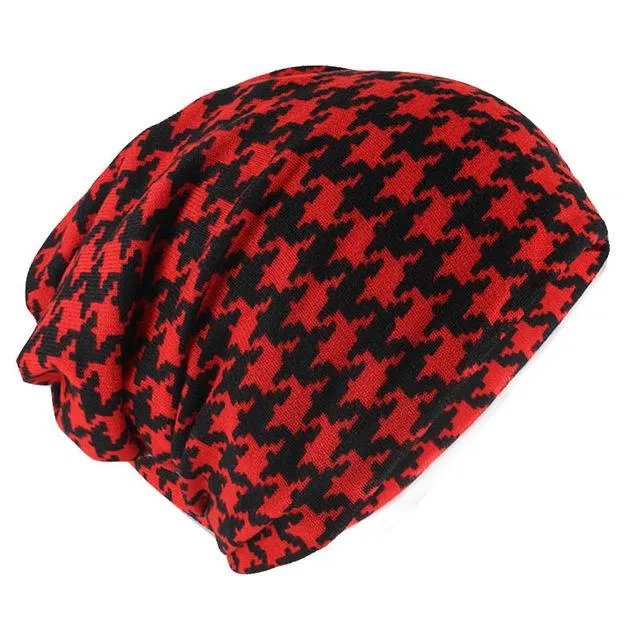 Hip-hop Geometric Beanie, Scarf or Skullie