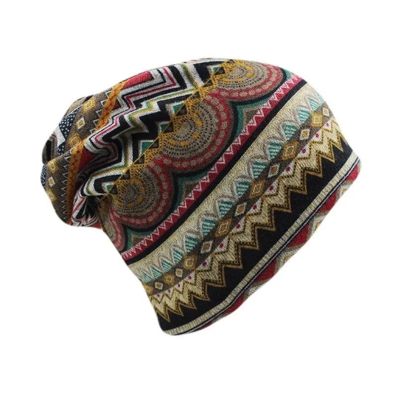 Hip-hop Geometric Beanie, Scarf or Skullie