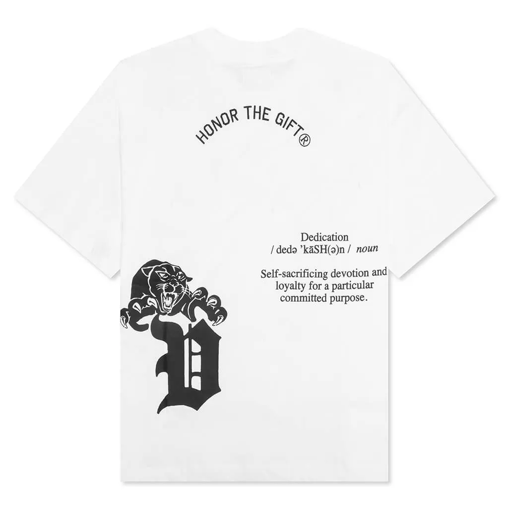 HTG Dedication S/S Tee - White