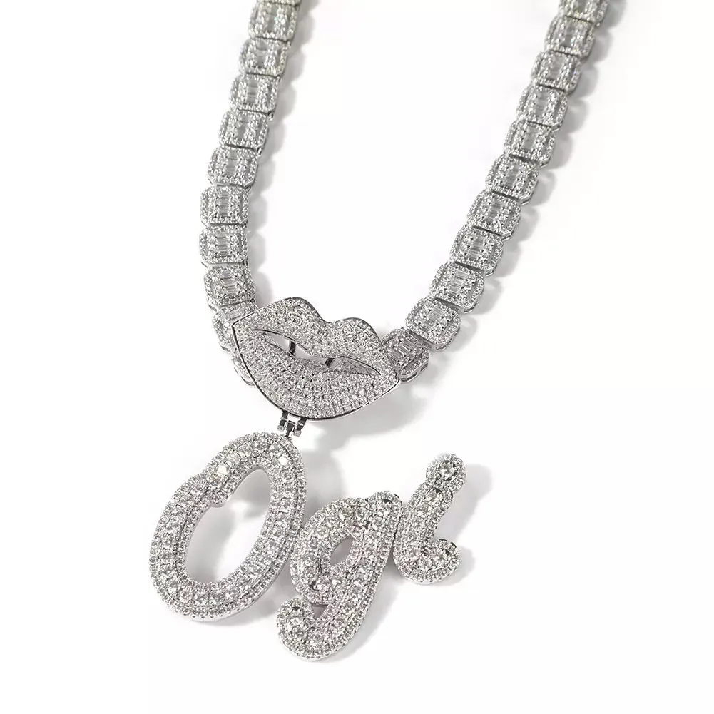 Icy Kisses Custom Chain